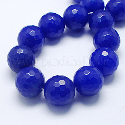 Chapelets de perle en jade blanc naturel&nbsp;G-R166-12mm-13