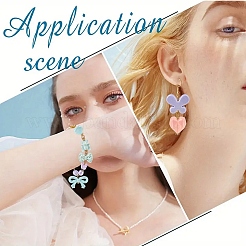 199 шт. непрозрачные акриловые бусины с имитацией жемчуга&nbsp;OACR-YW0003-13