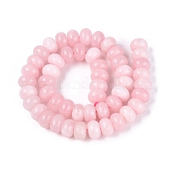 Chapelets de perles de jade blanche naturelle&nbsp;G-Q613-02A-04