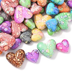 2 пакетик непрозрачных акриловых бусин&nbsp;MACR-YW0004-32A