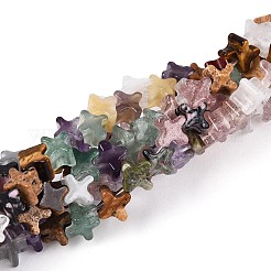 Природных драгоценных камней смешанного бисер нитей&nbsp;G-T143-31