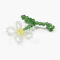 Кулоны ручной работы из бисера и стекла&nbsp;GLAA-I046-10A