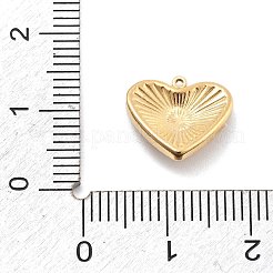 Pendentifs en strass en acier inoxydable 304&nbsp;STAS-R155-035C-G