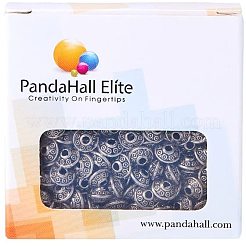 Тибетском стиле сплав Шарики прокладки&nbsp;TIBEB-PH0004-06AS