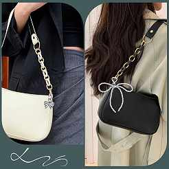 5 шт. 5 стиля пластиковых подвесных украшений в виде банта&nbsp;KEYC-BBC0001-14