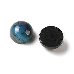 Кабошоны из натурального голубого агата&nbsp;G-B082-07A-04