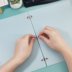 Пластиковые индексные листы-разделители для блокнотов с дисками&nbsp;AJEW-WH0270-719C-04