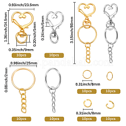 DIY-Schlüsselanhänger-Zubehör-Kits&nbsp;DIY-SP0006-95B