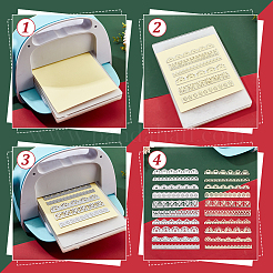 Углеродистая сталь разрезает трафареты&nbsp;DIY-BC0001-60