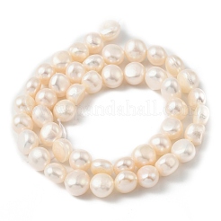 Нити из натурального культивированного пресноводного жемчуга&nbsp;PEAR-P064-19J-06D