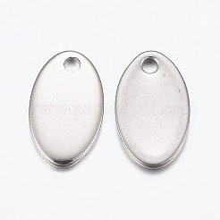Breloques en acier inoxydable 304 résistant au ternissement&nbsp;STAS-L200-62P