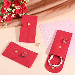 3 комплект прямоугольных бархатных мешочков для хранения часов&nbsp;ABAG-BBC0001-12A