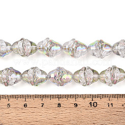 Гальванизируйте прозрачное стекло бисер нитей&nbsp;EGLA-N020-03H