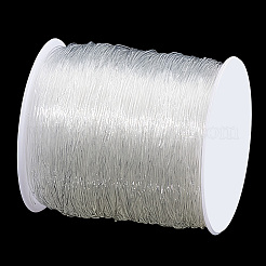 0.8мм кристалл полиэфирных нитей прозрачный браслет из бисера из бисера&nbsp;EW-PH0001-0.8mm-02