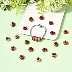 Brekzien Jaspis European Bead&nbsp;SPDL-H004-3
