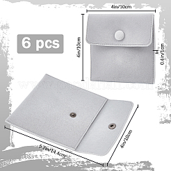 Quadratische Schmuckbeutel aus Samt&nbsp;TP-BBC0001-01A-05