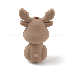 Perles en silicone à thème animal&nbsp;SIL-E013-03H