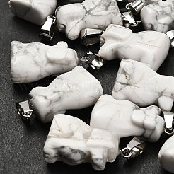 Природные подвески Говлит&nbsp;G-B127-07P-01