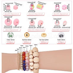 Kit de recherche de fabrication de bijoux en perles de bricolage&nbsp;DIY-PH0010-59