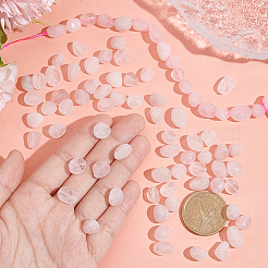 2 нитка натуральный розовый кварц бусины нити&nbsp;G-NB0004-25