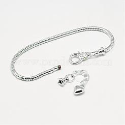 Латуни европейский браслет стиль делает MAK-R011-03S