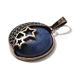 Gefärbt natürliche Lapislazuli Anhänger&nbsp;G-P560-01R-05
