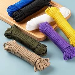 100m 10 Farben 7 Innenkerne Polyester- & Elasthan-Kordelseile&nbsp;RCP-LS0001-01B