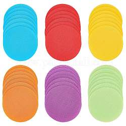 Spotmarker Teppichmarker, Sitzplätze Nylon Klettverschluss, Mischfarbe, 100x2 mm, 6 Farben, 15 Stk. je Farbe, 90 Stück / Set