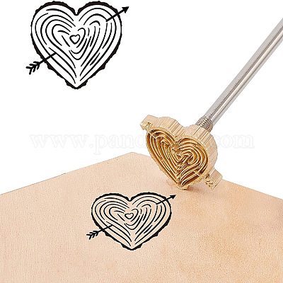 Wholesale OLYCRAFT Wood Branding Iron Custom Logo 3cm Leather Branding Iron  Stamp BBQ Heat Stamp with Wood Handle for Woodworking and Handcrafted  Design - Axe VS Forest #1 