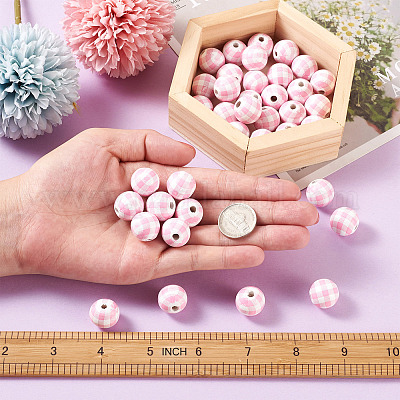 Натуральные деревянные бусы&nbsp;WOOD-TAC0010-05D-1