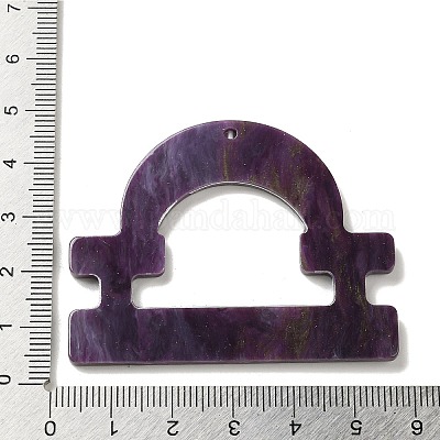 Акриловые подвески-брелки&nbsp;SACR-S608-04C-02-1