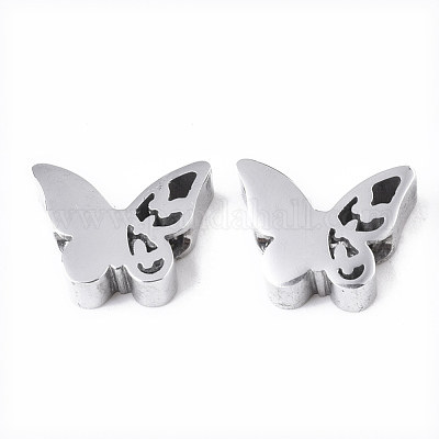 Бусины из нержавеющей стали марки 304&nbsp;STAS-S079-180B-1