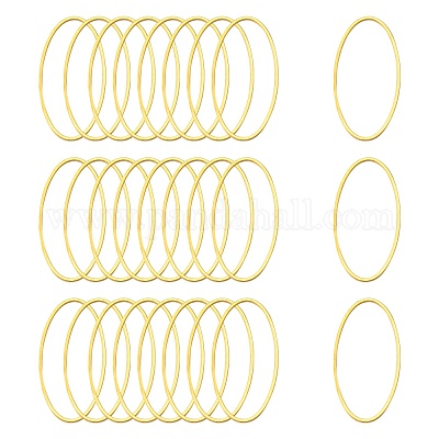 Латунные соединительные колечки&nbsp;X-EC020-G-1