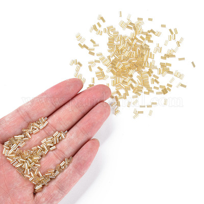 Прозрачные цвета блестящие стеклянные бусины из стекляруса SEED-N005-001-A10-1