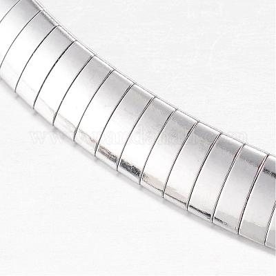 Не тускнеющие ожерелья из нержавеющей стали 304 NJEW-D274-04P-1