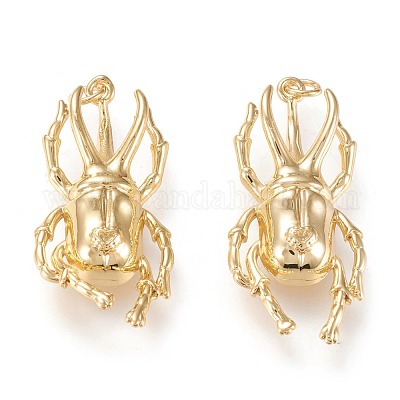 Латунные подвески&nbsp;KK-K250-06G-1