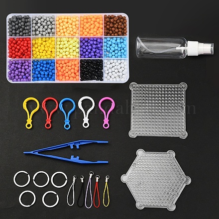 Kits de fabrication de porte-clés et de sangles de téléphone bricolage DIY-YW0003-38-1