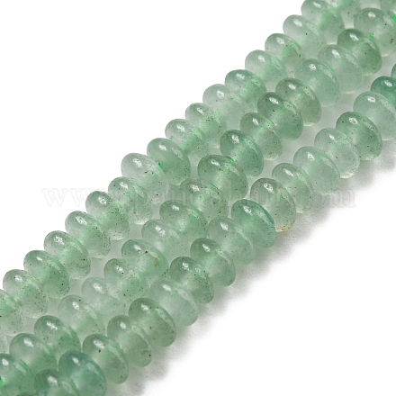 Verde naturale perline avventurina fili X-G-K343-C02-02-1