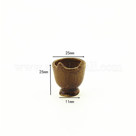 Linda mini copa de cerámica con oreja de gato BOTT-PW0001-230B-03-1