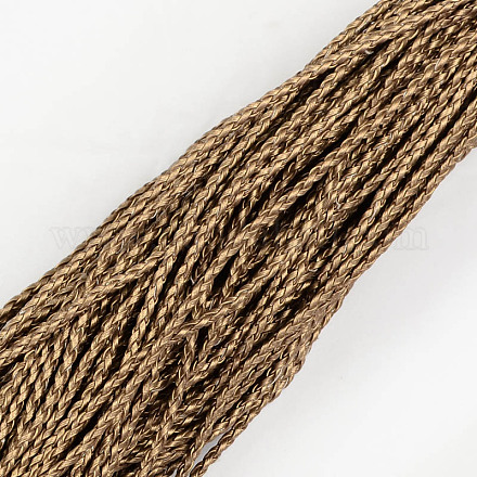 Braided Imitation Leather Cords LC-S005-060-1