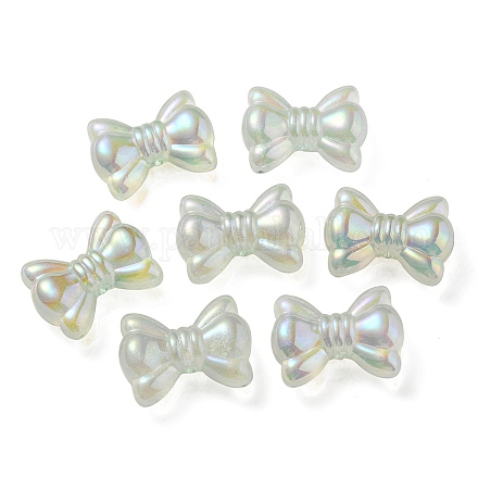 Placage uv perles acryliques transparentes lumineuses OACR-P010-08A-1
