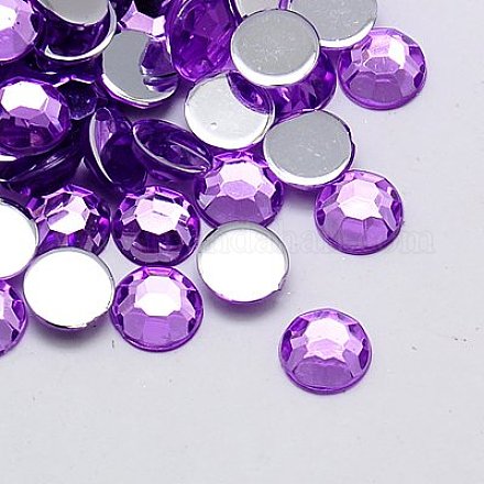 Cabuchones de diamante de imitación de acrílico de Taiwan imitación GACR-A002-4mm-25-1