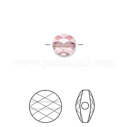 Austrian Crystal Beads 5052-8mm-001ANTP(U)-1
