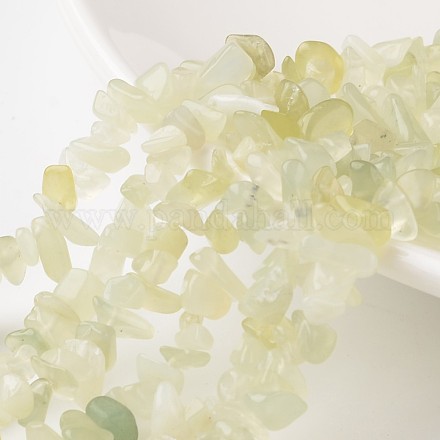 Pépites nouveau jade naturel brins de perles G-M344-20-1