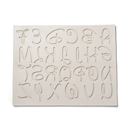 Stampi in silicone alfabeto a ~ z DIY-R078-36-1