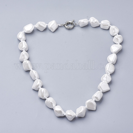 Shell collane di perle perline NJEW-Q310-18-1
