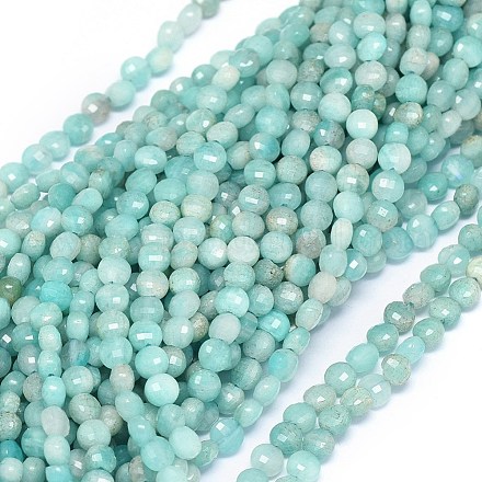 Chapelets de perles en amazonite naturelle G-O180-26-1