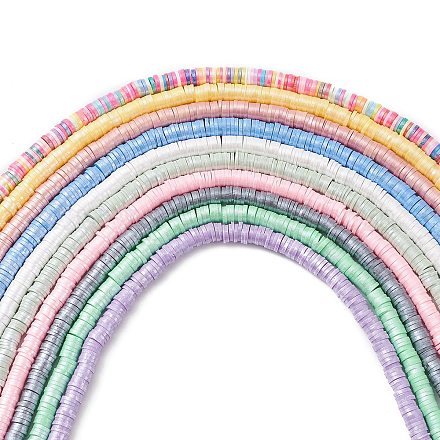 10 нить 10-х цветная нить из полимерной глины ручной работы CLAY-YW0001-92-1