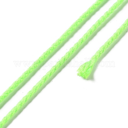 Cordón trenzado de poliéster de 20m para hacer joyas. OCOR-G015-04A-16-1