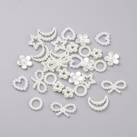 Cabochons de perles acryliques MACR-X0020-01-1
